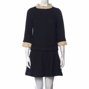 Vintage 2007 Marc by Marc Jacobs Holiday Dress Wool Y2K